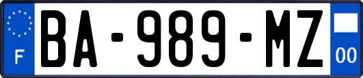 BA-989-MZ