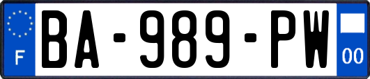 BA-989-PW