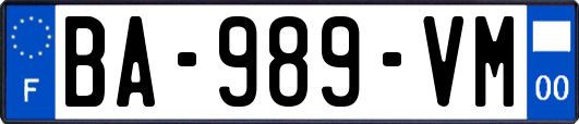 BA-989-VM