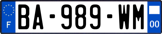 BA-989-WM