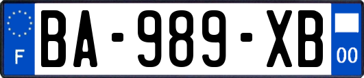 BA-989-XB