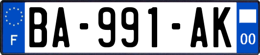 BA-991-AK