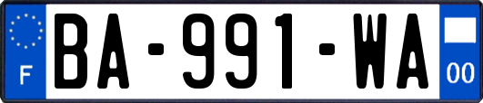 BA-991-WA