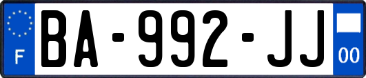 BA-992-JJ