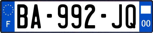 BA-992-JQ