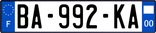 BA-992-KA