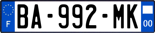 BA-992-MK