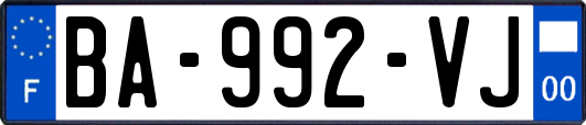 BA-992-VJ