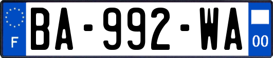 BA-992-WA