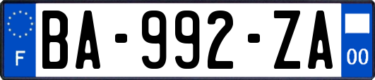 BA-992-ZA