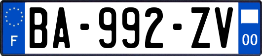 BA-992-ZV