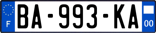 BA-993-KA