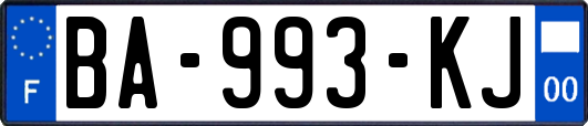 BA-993-KJ