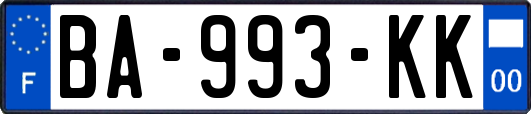BA-993-KK