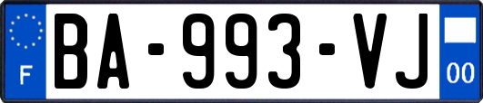 BA-993-VJ