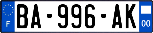 BA-996-AK