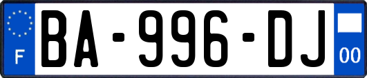 BA-996-DJ