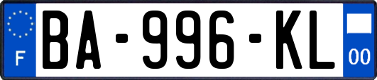 BA-996-KL