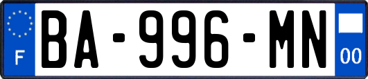 BA-996-MN
