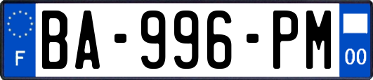 BA-996-PM