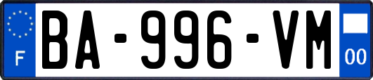 BA-996-VM