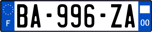 BA-996-ZA