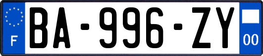 BA-996-ZY