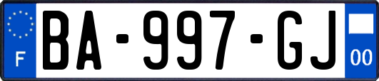 BA-997-GJ