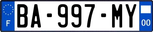 BA-997-MY