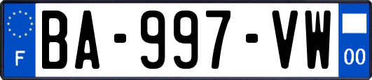 BA-997-VW