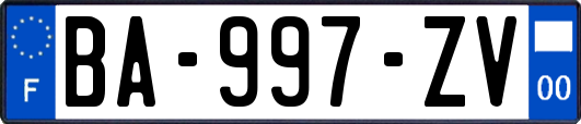 BA-997-ZV