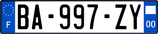 BA-997-ZY