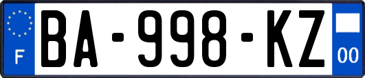 BA-998-KZ