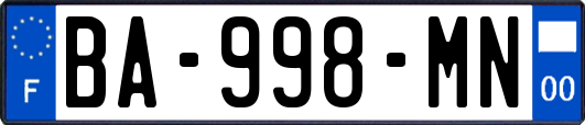 BA-998-MN