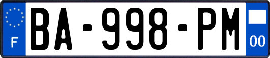 BA-998-PM