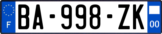 BA-998-ZK