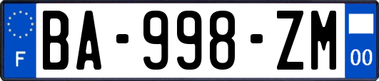 BA-998-ZM