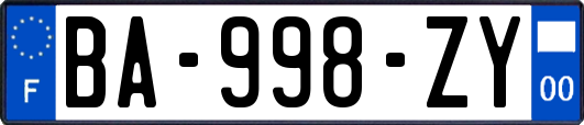 BA-998-ZY