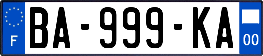 BA-999-KA