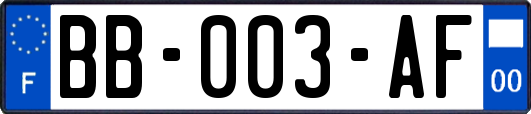 BB-003-AF