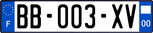 BB-003-XV