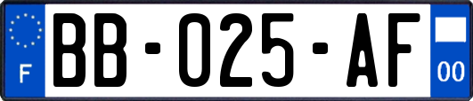 BB-025-AF