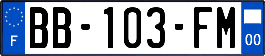 BB-103-FM