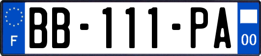 BB-111-PA