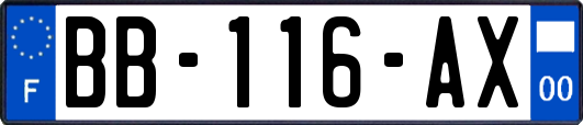 BB-116-AX