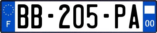 BB-205-PA