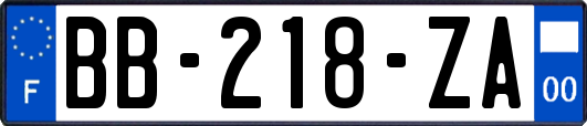 BB-218-ZA