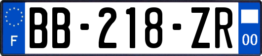 BB-218-ZR