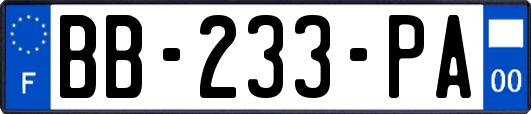 BB-233-PA