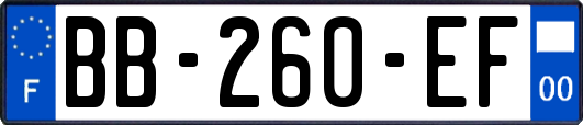 BB-260-EF